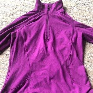 Magenta Lululemon 3/4 Zip Sweater